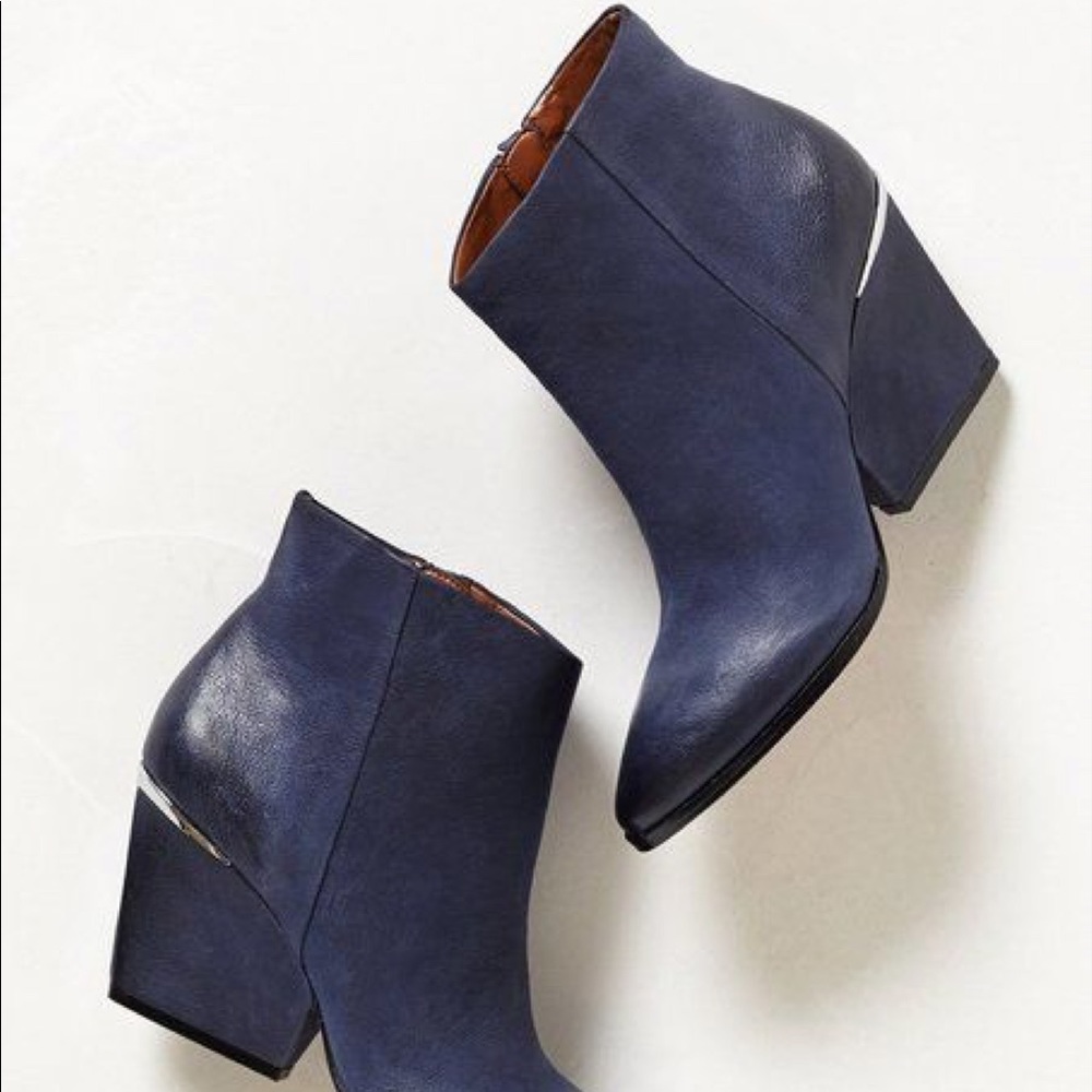 Navy Bootie by Boutique 9